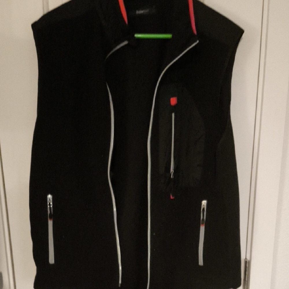 Men's Black Softshell Zegna  Vest